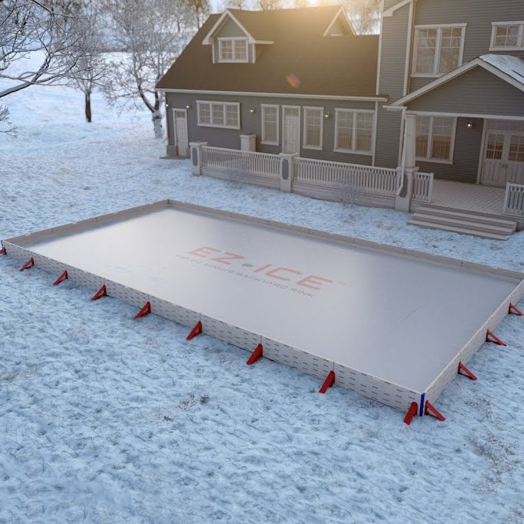 EZ ICE Backyard Ice Rink Kit