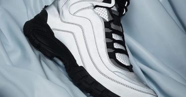 Versace Silver Reflective Greek Key Formal High-Top Sneakers