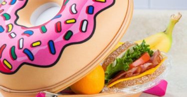 Frosted Donut Lunch Tote