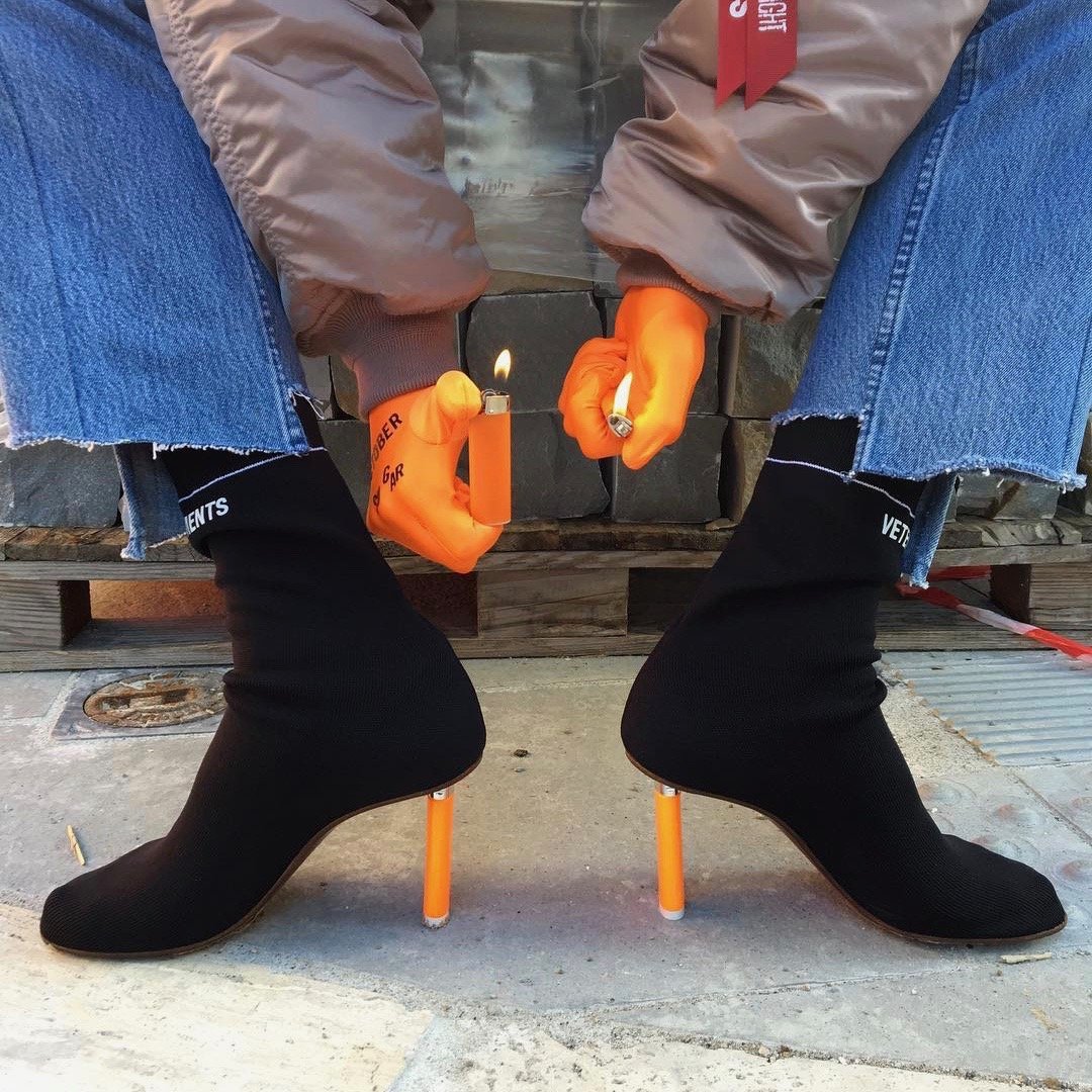 Vetements Black Lighter Sock Boots » Petagadget