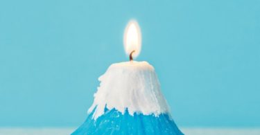 Mt. Fuji Candle