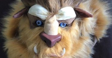 Beauty and the Beast Costume Mouth Mover Mask