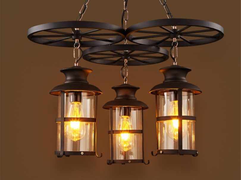 ShengYe Rustic Style Ceiling Pendant Lamp