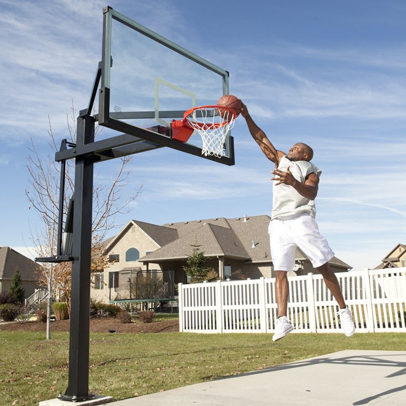 Lifetime Mammoth Height Adjustable In Ground Basketball System » Petagadget