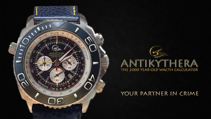 Antikythera watch, for divers, pilots and travellers