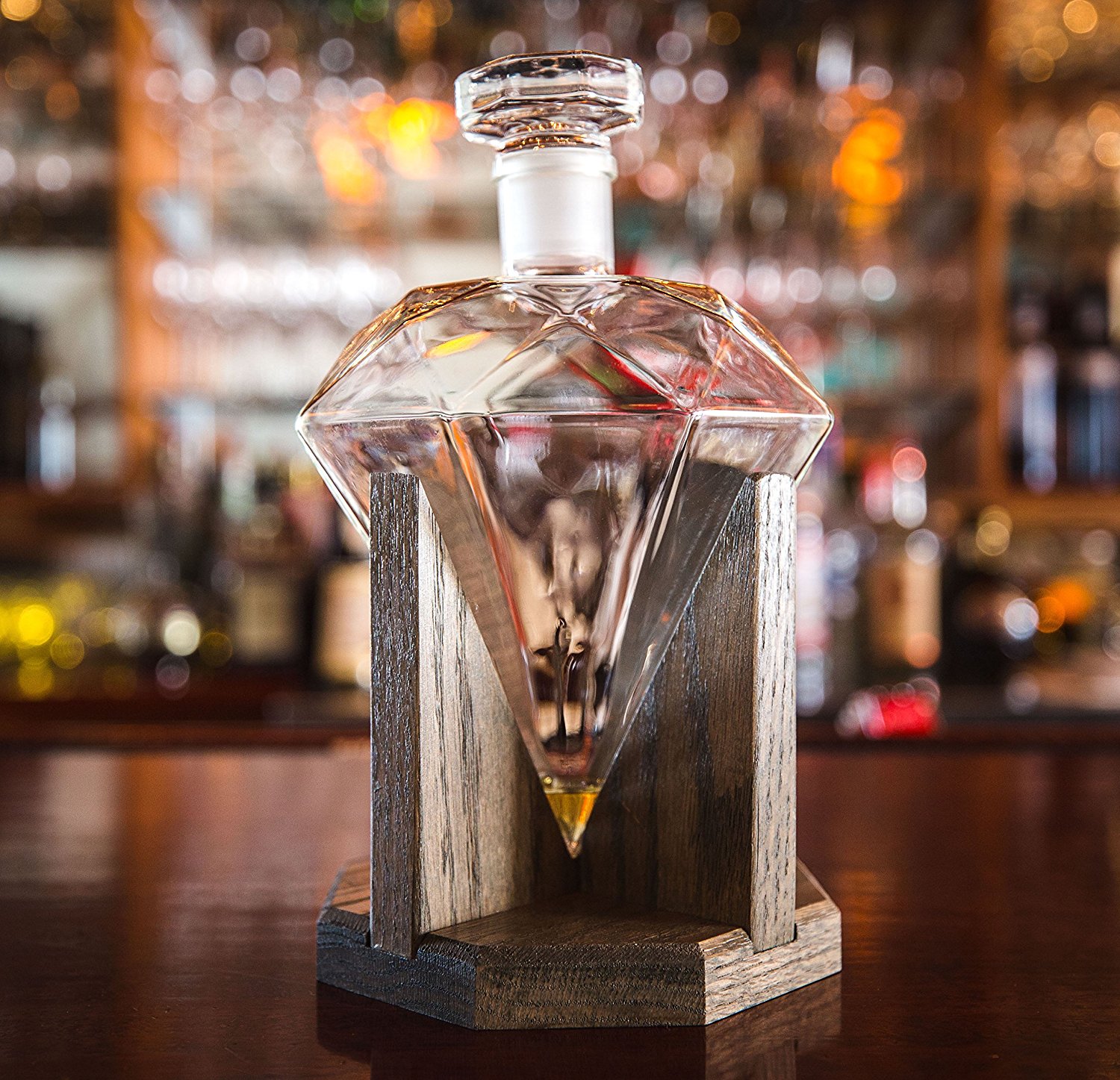 Diamond Liquor Decanter – Scotch Whiskey Decanter