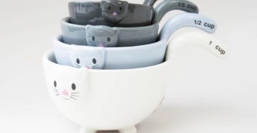 Ceramic Cat Measuring Cups