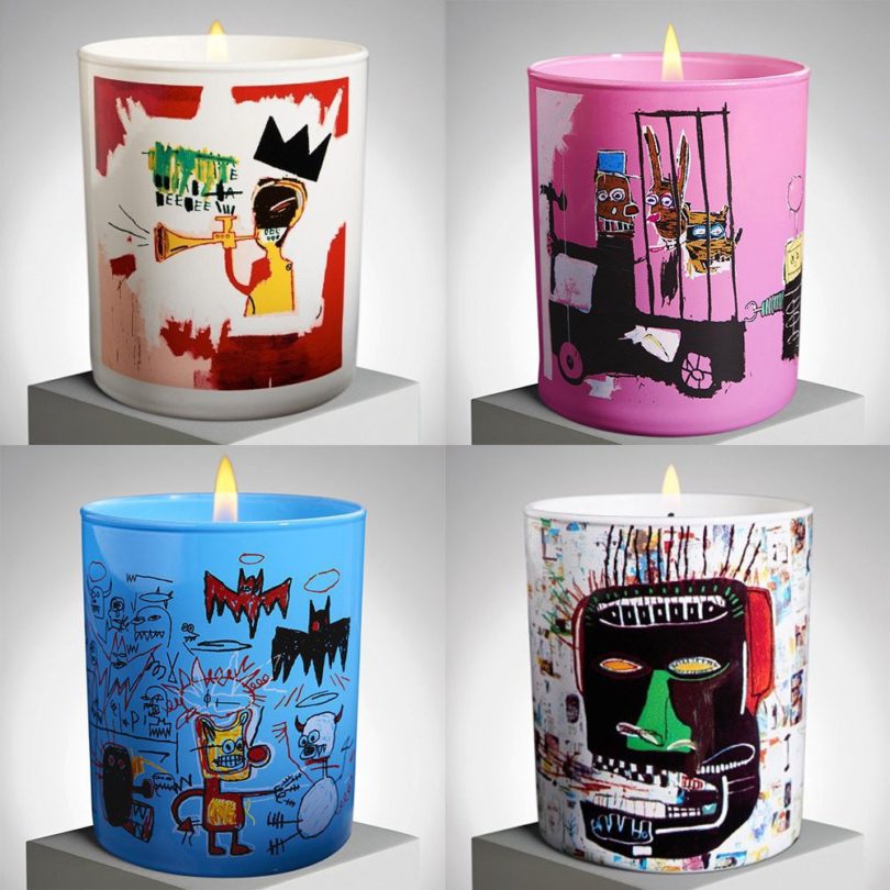 Jean-Michel Basquiat Candles by Ligne Blanche Paris