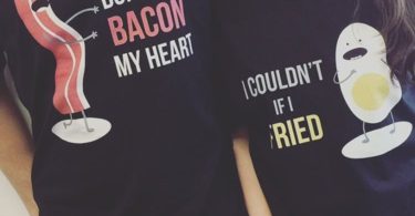 Bacon & Eggs Matching His & Hers Shirts