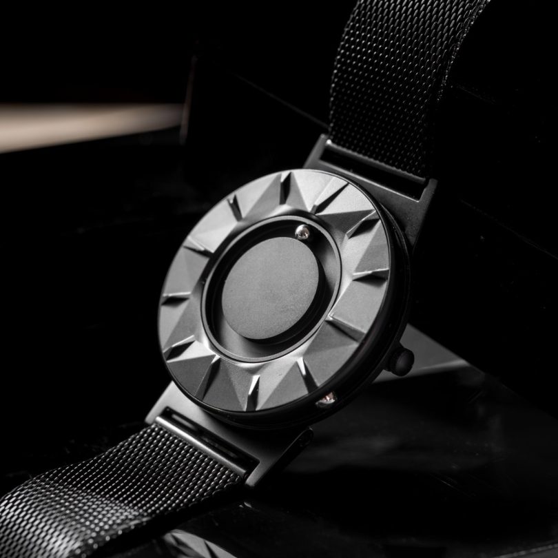 Bradley Element Black Mesh Strap Watch