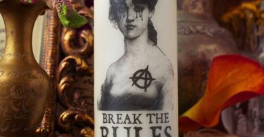 Anarchy: Break the Rules Candle by Coreterno