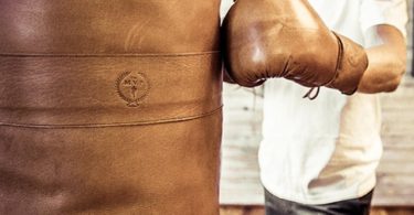 MVP Deluxe Leather Boxing Gloves