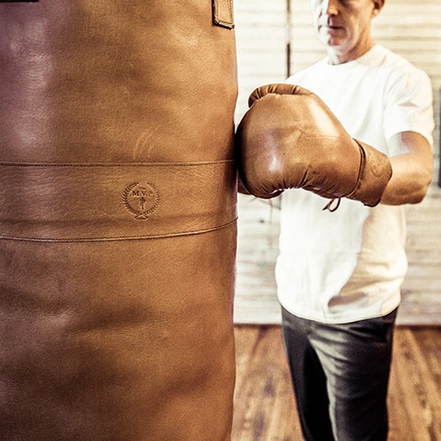 MVP Deluxe Leather Boxing Gloves