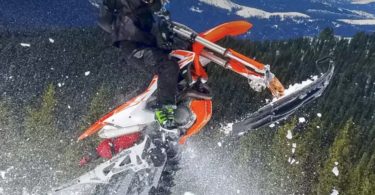 MotoTrax Snow Bike