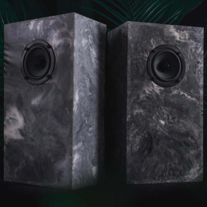 Monolith Passive Concrete Speakers