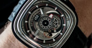 Sevenfriday P3C/01 Hot Rod Hotrod Limited Edition Automatic Watch With Extra Rubber Strap