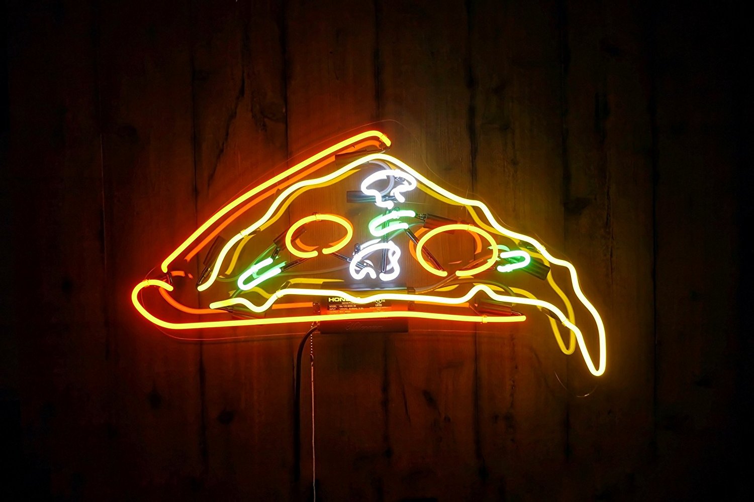 Pizza Desktop Neon Sign