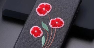 Daisy Embroidered iPhone X Case