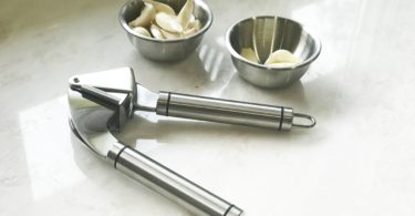 Stainless Steel Garlic Press