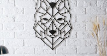 Wolf Metal Wall Art