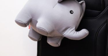 Zip And Flip Elephant Travel Pillow