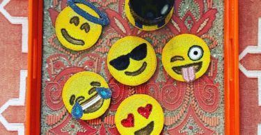 Emoji Coaster Set by Kim Seybert