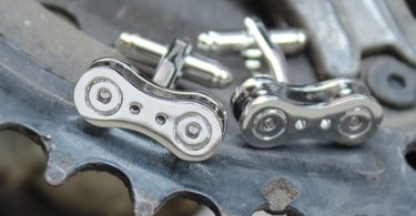 Bike Chain Cufflinks