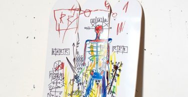 Basquiat Robot Triptych Skateboards