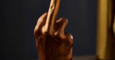 Middle Finger Candle