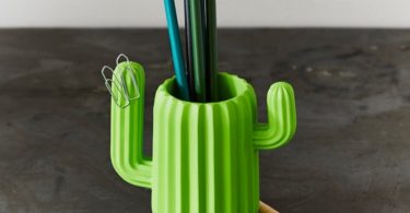 Mustard Pen Holder Desktop Organiser