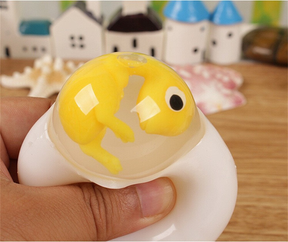 ZOMUSA Novelty Creative Transparent Egg Toy