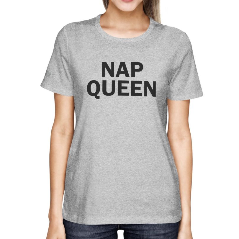 Nap Queen Grey T-shirt