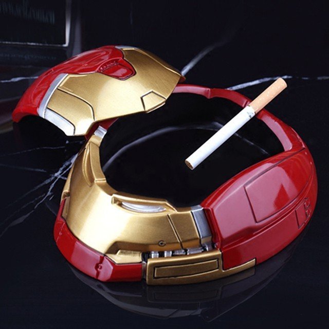 Resin Ironman Ashtray