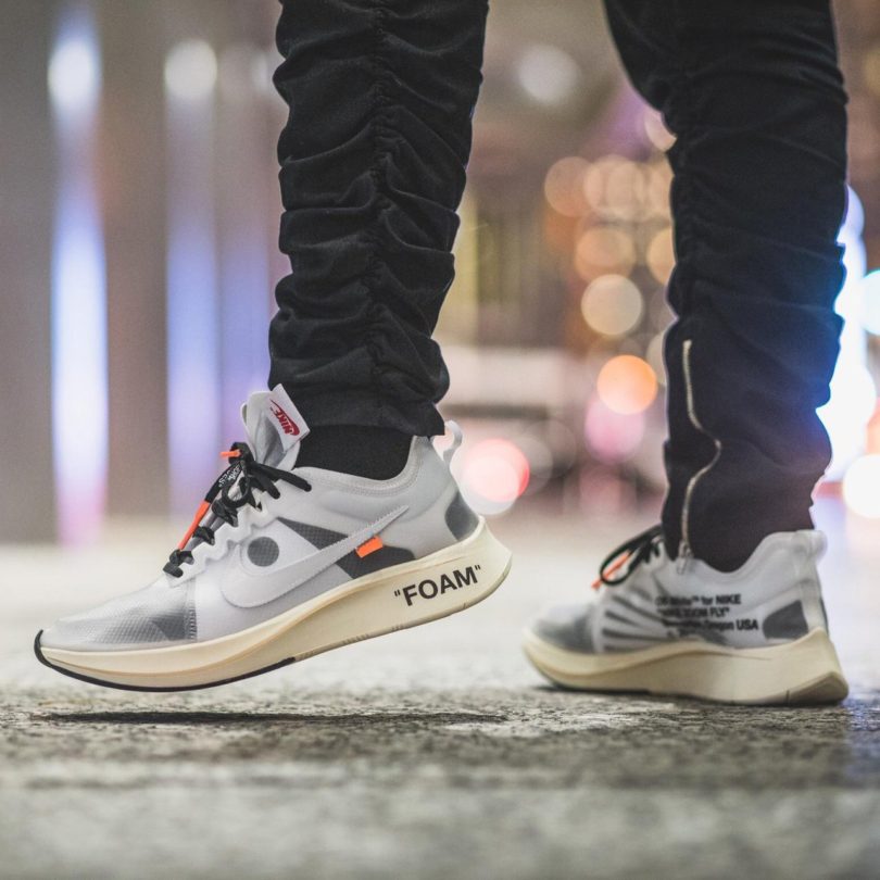 off white nike zoom fly