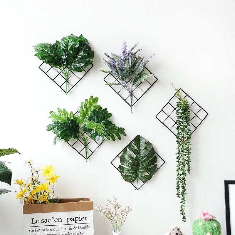 Nordic Artificial Plant Wall Decor » Petagadget