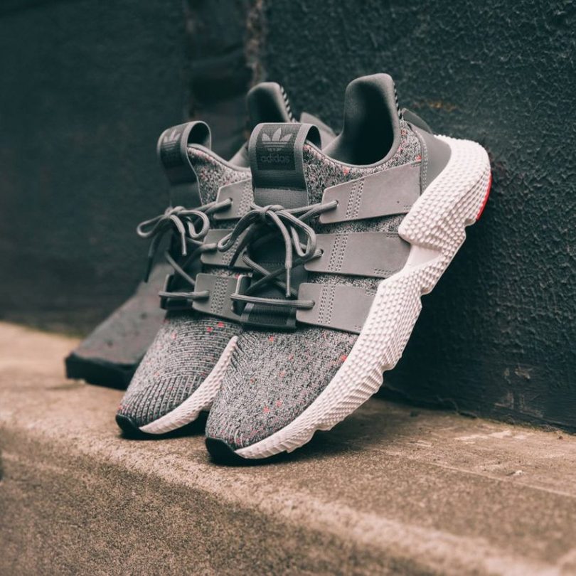 adidas prophere grey on feet