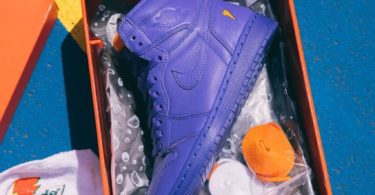 Air Jordan 1 Retro Hi X Gatorade Rush Violet