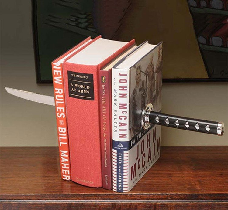 Katana Bookends