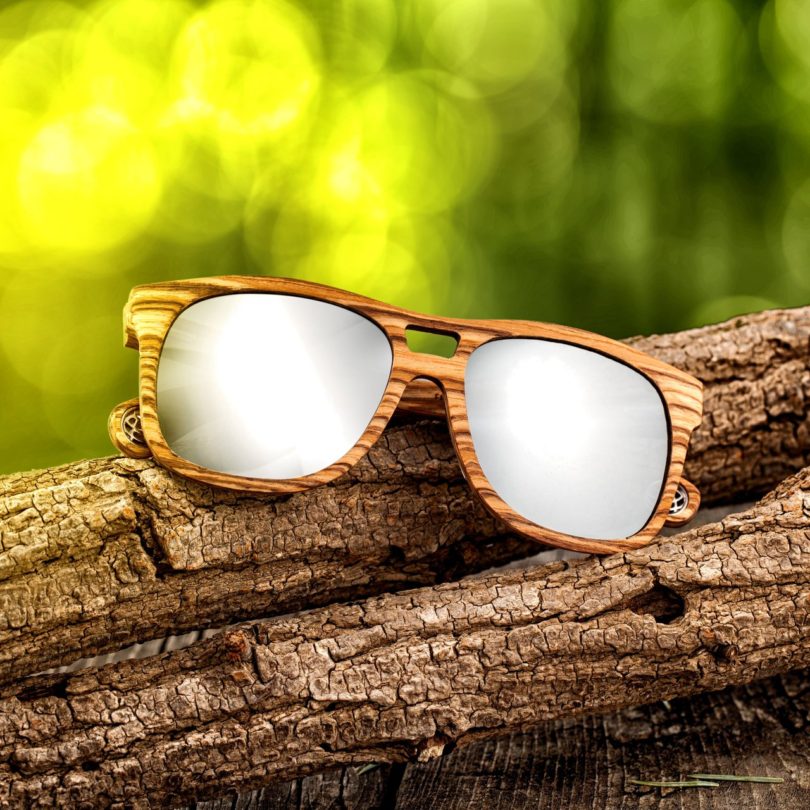 Earth Wood Las Islas Polarized Sunglasses