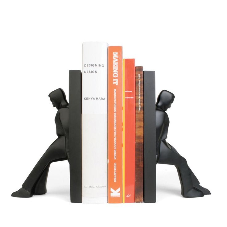 Leaning Men Bookends