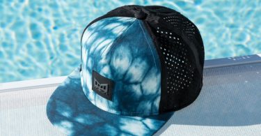 The Nomad Blue Shibori Snapback