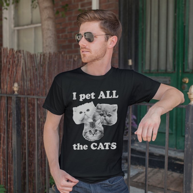 I Pet All The Cats T-shirt