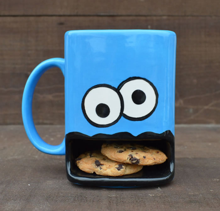 Cookie Monster Cookie Dunk Mug