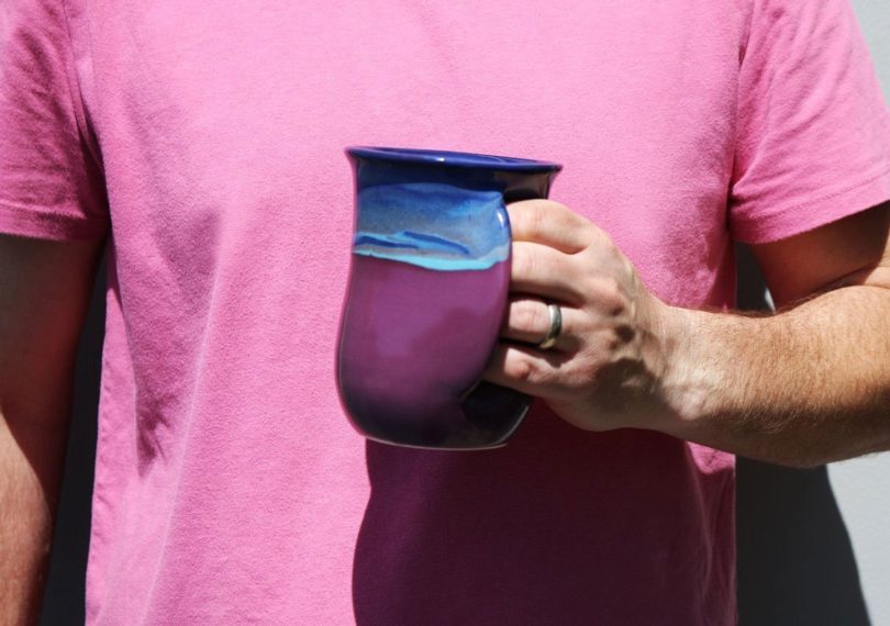 Clay in Motion Handwarmer Mug