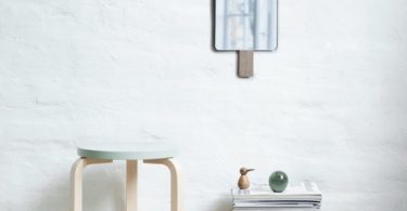 Bamboo Cutting Board with Stand for iPad and Knife Storage