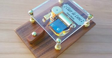 “Clair De Lune” 30 Note Music Box By Odyssey