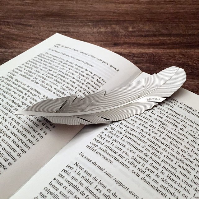 Kosha Feather Bookmark