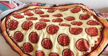 Round Pizza Beach Towel/Blanket