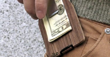 Walnut Wood Wallet by Alto Collective