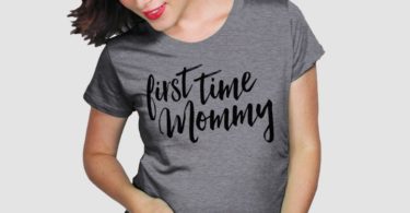 First Time Mommy Maternity T-shirt